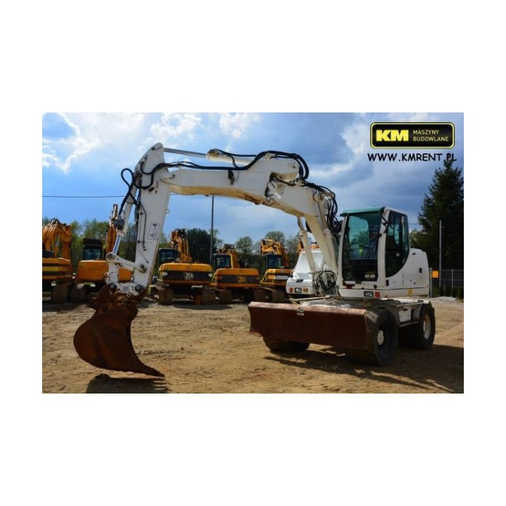 excavadora de ruedas Case WX145 2009