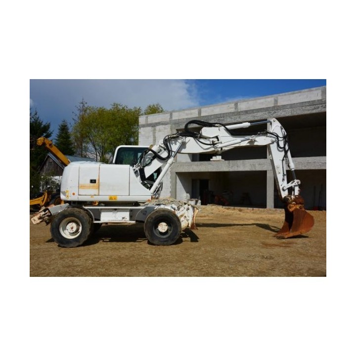 excavadora de ruedas Case WX145 2009