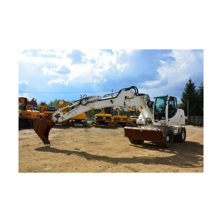 excavadora de ruedas Case WX145 2009