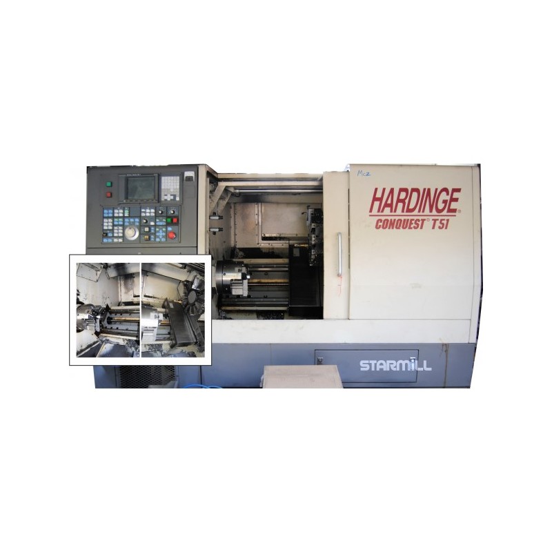 TORNO CNC - HARDINGE - CONQUEST T51