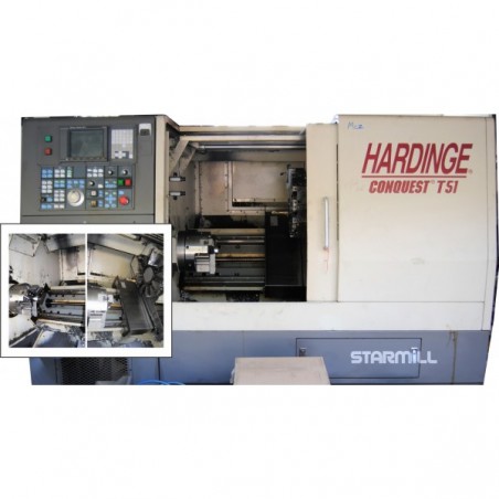 CNC TORNA - HARDINGE - CONQUEST T51