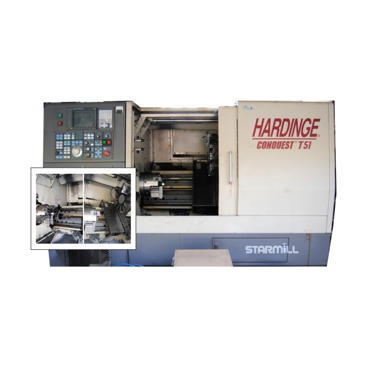 TORNO CNC - HARDINGE - CONQUEST T51