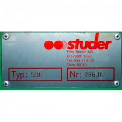 STUDER STUDER S90 GRINDING MACHINE - Sharpening machines