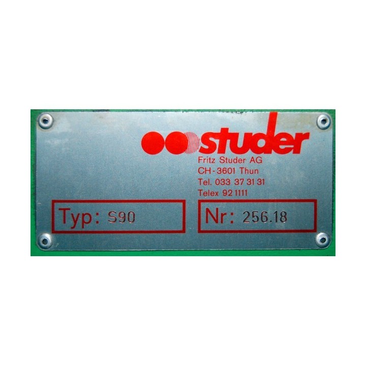 AFILADORA STUDER S90
