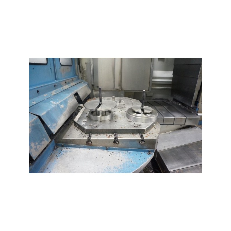 CNC Centro de Mecanizado DAHLIH DL-DMV 800 vertical, 2-paletas