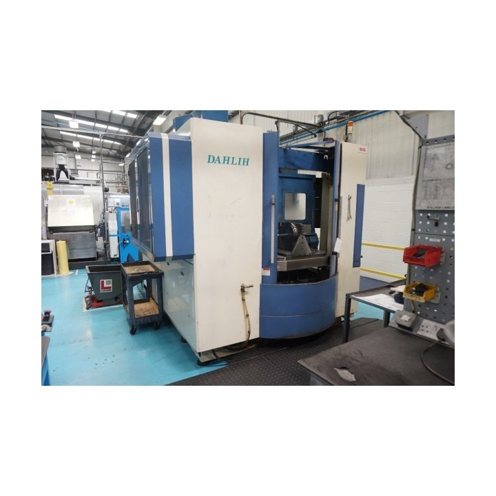 CNC Centro de Mecanizado DAHLIH DL-DMV 800 vertical, 2-paletas