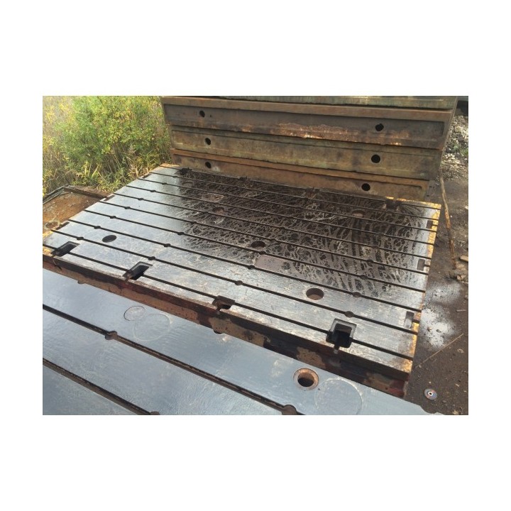 Floor Plates cast iron 2490 x 4000 mm