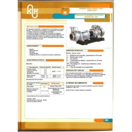 bombas para trasiego de crudo y sus derivados Condición NUEVA
