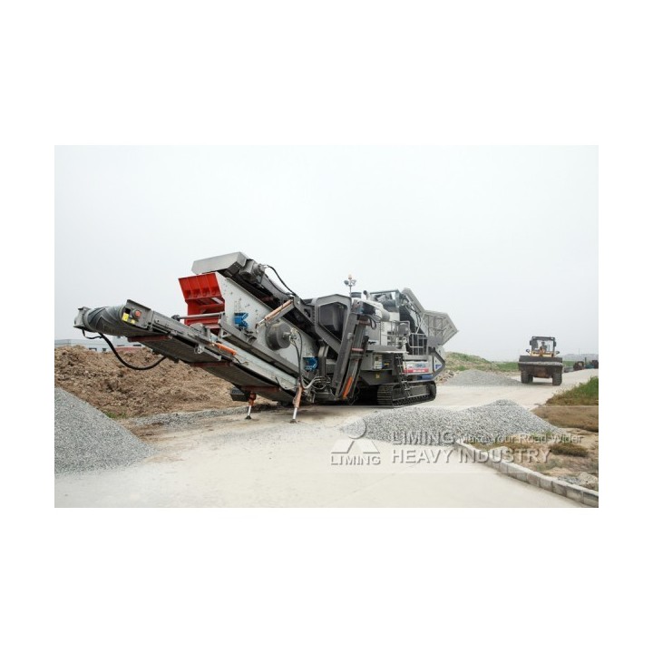 Liming Planta móvil de trituradora sobre orugas 