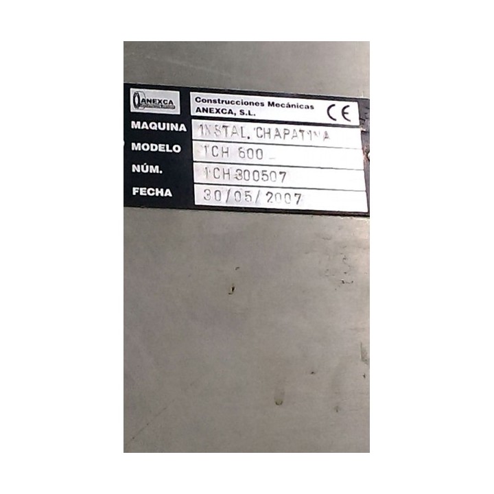 INSTALA. CHAPATINA. Modelo ICH 600
