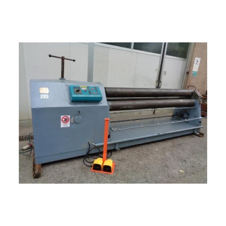 SERTOM CALANDER 2500X6/8 ROLLERS 180/190, MECHANICS, WITH BENDER PROFILES MACHINE