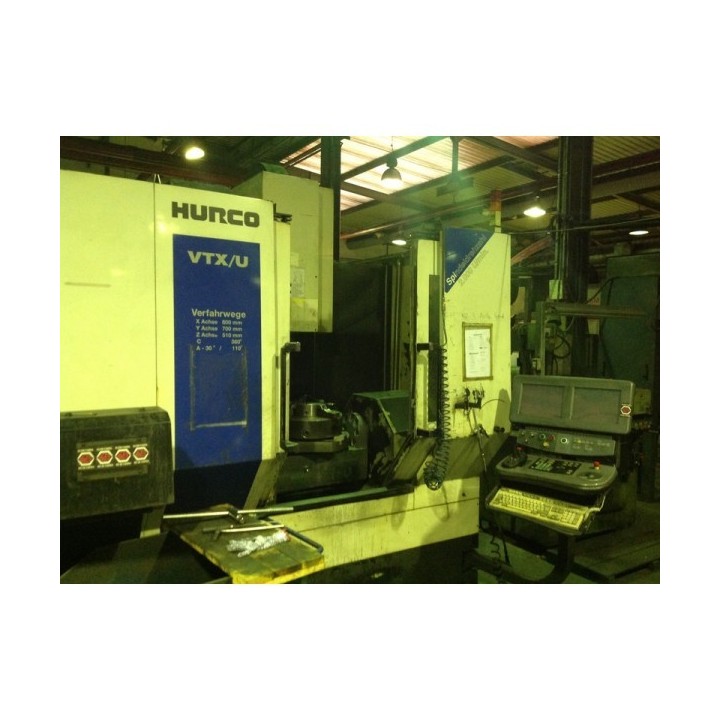 CNC 5-axes Universal Machining Center HURCO mod. VTX U