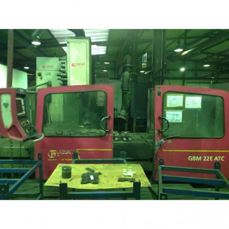 Macchina per fresatura a CNC a 5 assi, tipo a bancale, LAGUN mod. GBM 22E