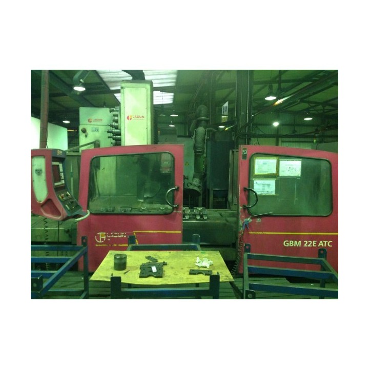 5-Axis CNC Bed Type Milling Machine LAGUN mod. GBM 22E