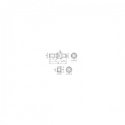 Éléments de fixation pour brides et raccords intégrés ISO 702/II et 702/III - Accessoires pour machines métalliques
