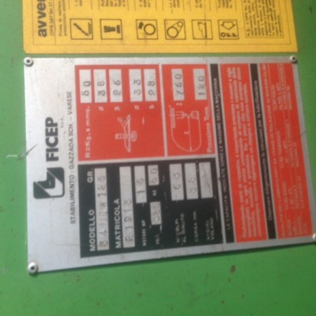 Punxonadora FICEP mod. 125