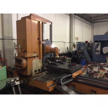 Displayed boring machine