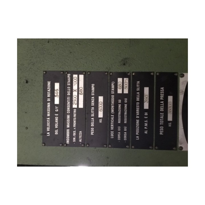 Pressa Cattaneo 400 ton contattare Andrea Dalla Torre +39 3358296772