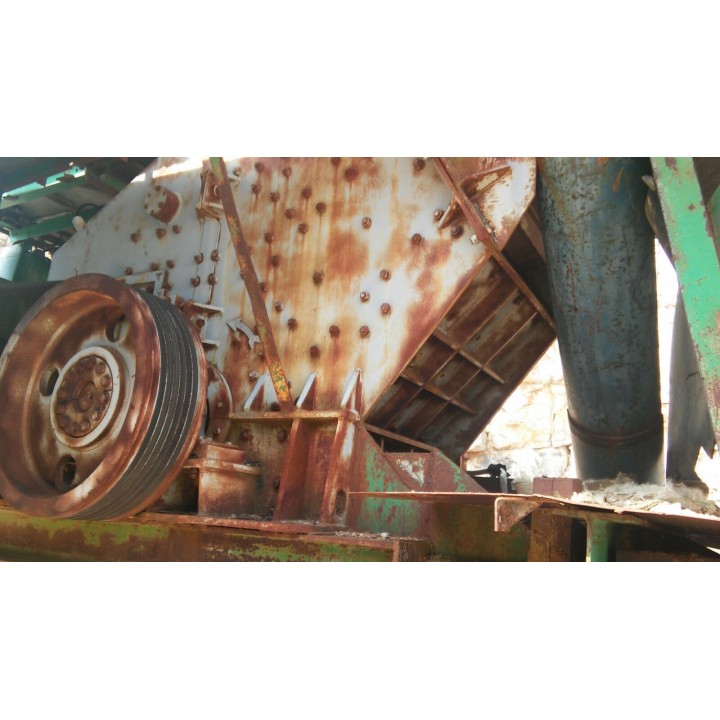 Molino de impactos sobre chasis