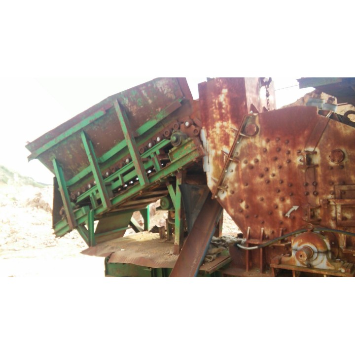 Molino de impactos sobre chasis