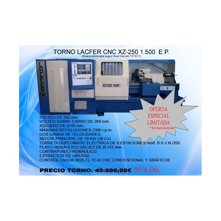 CNC XZ250 1.500 E.P. 