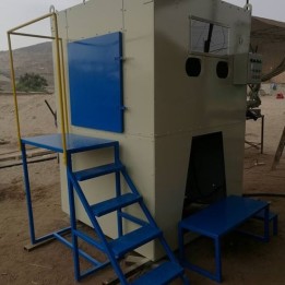 cabina de arenado 