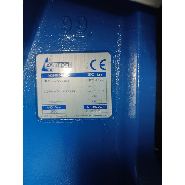 Prensa Neumatica para aluminio marca AYU