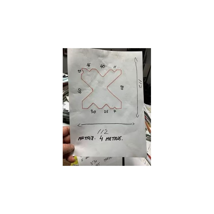 MATRIZ 4 METROS MULTIBOCA