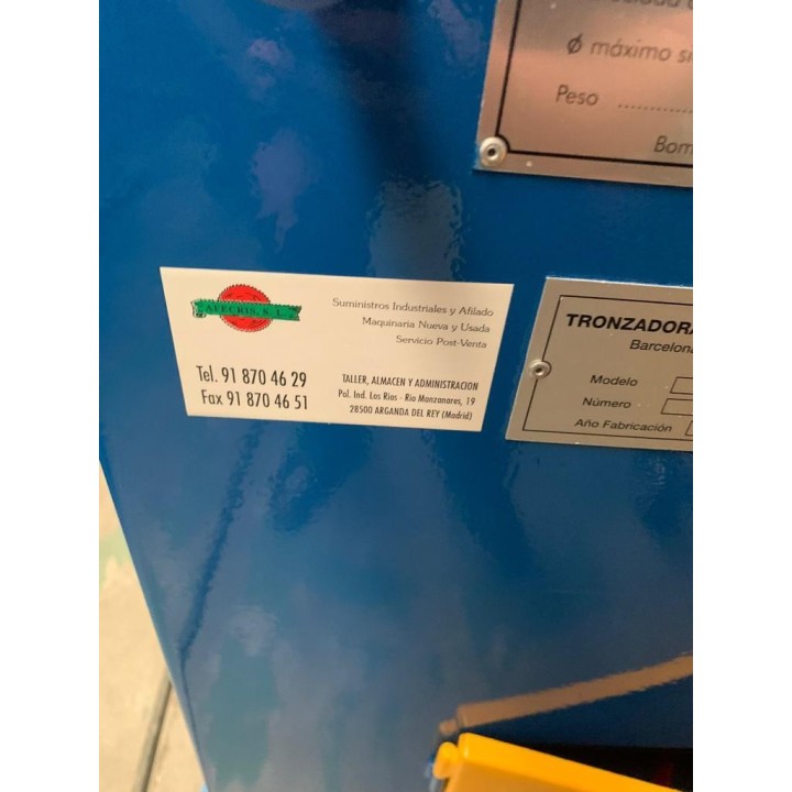 TRONZADORA DE ALUMINIO MARCA M.G. MODELO
