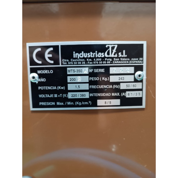 Tronzadora de aluminio  AZ   MTS 350-A