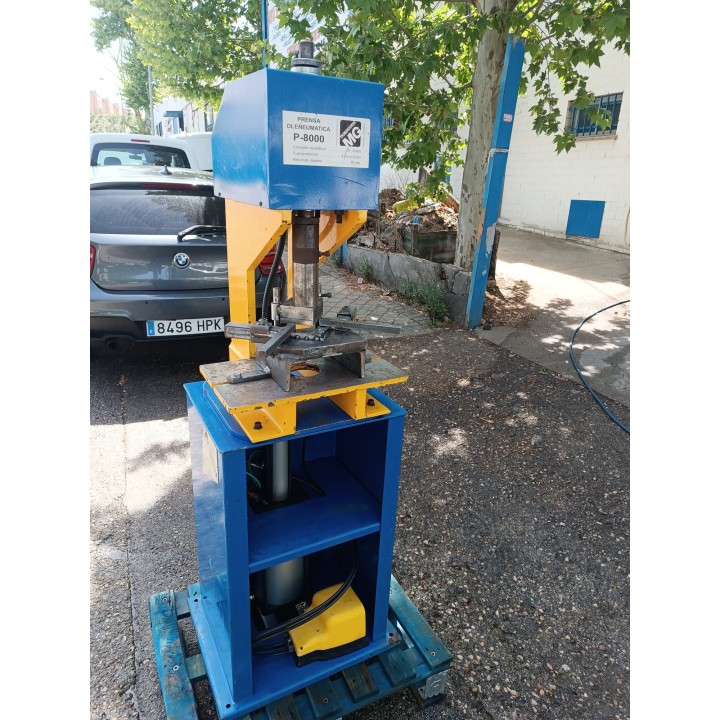 PRENSA NEUMATICA MARCA M.G. MODELO P-800