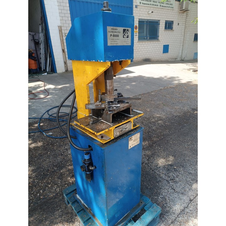 PRENSA NEUMATICA MARCA M.G. MODELO P-800