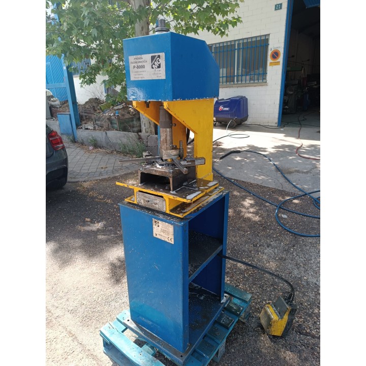 PRENSA NEUMATICA MARCA M.G. MODELO P-800