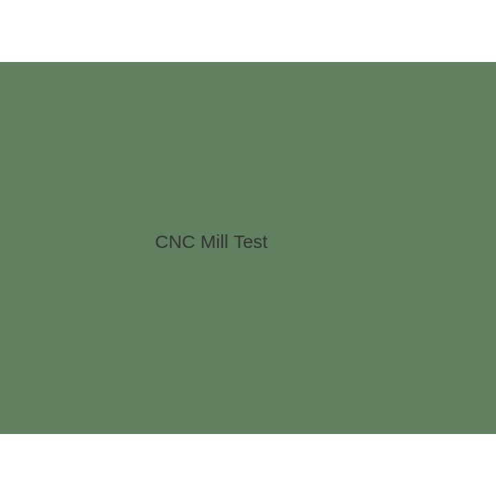 CNC Milling Machine Test Ad 002 - Regression