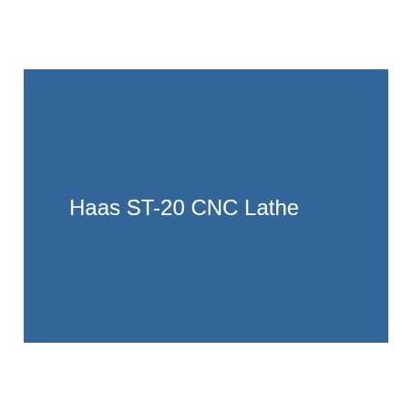 Haas ST-20 CNC Lathe